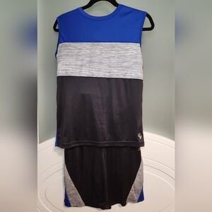 Boys short and shirt combo size 14